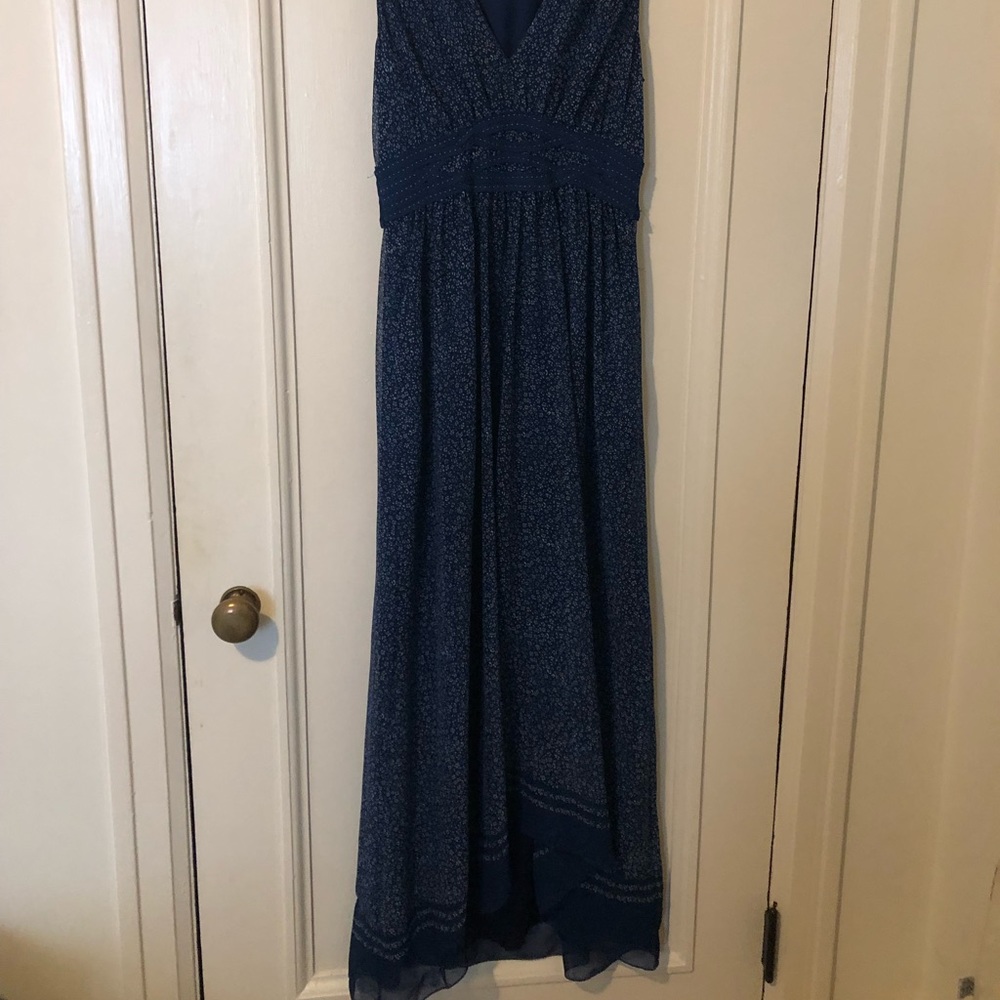 Beautiful ankle length blue dress